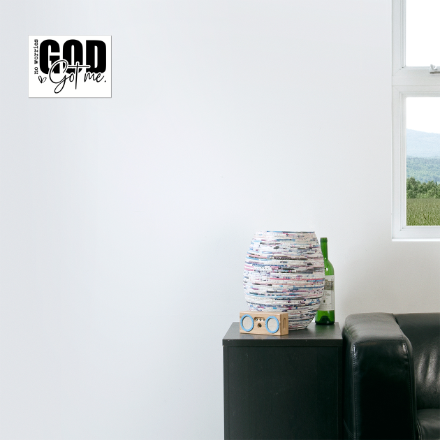 God Got Me - No Worries by UrbanLifeApparel